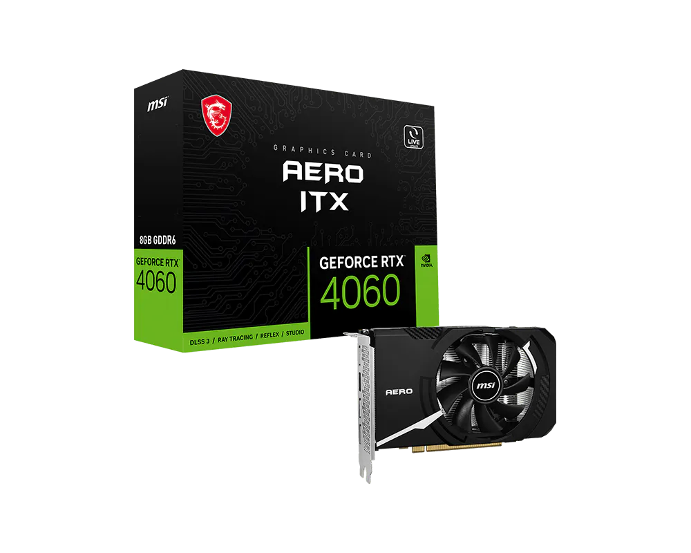 MSI GeForce RTX 4060 AERO ITX 8G